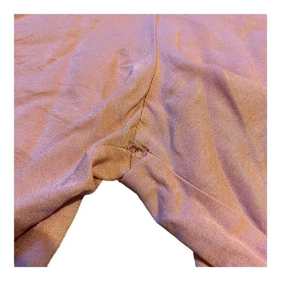 Vintage Niki Taylor Lounge Drawstring Pink / Gold Shorts Small Elastic Waistband - Picture 5 of 8